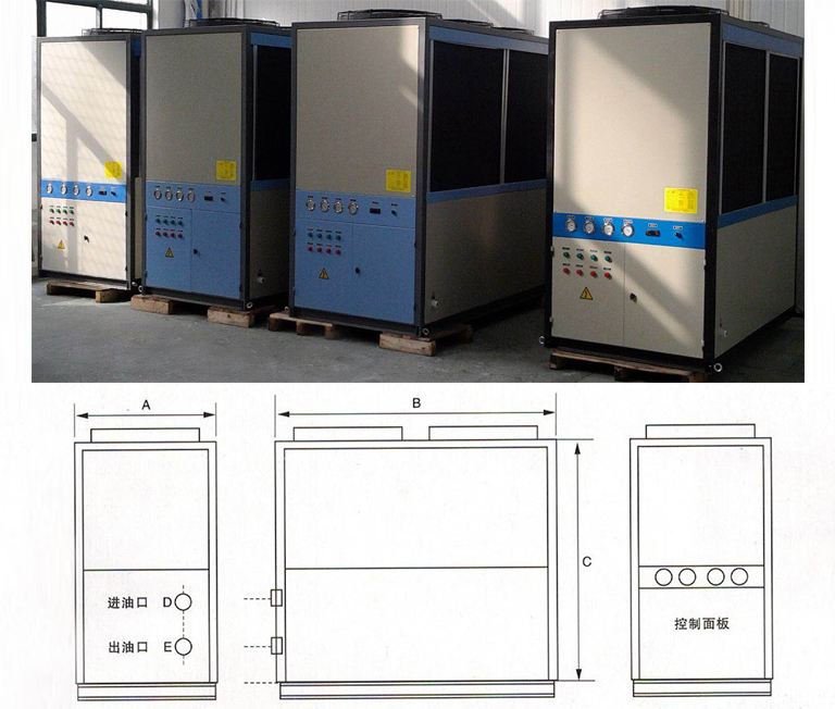雙機組油冷機 雙機組油冷機